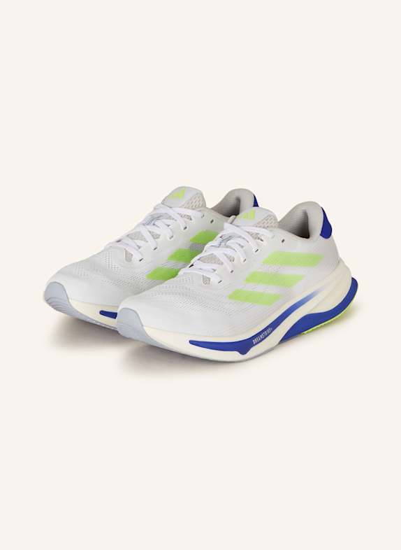 adidas Laufschuhe SUPERNOVA SOLUTION 2 WEISS/ BLAU/ NEONGELB