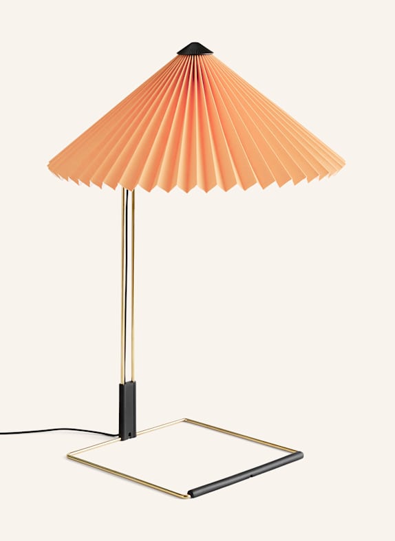 HAY Tischleuchte MATIN 380 ORANGE / GOLD