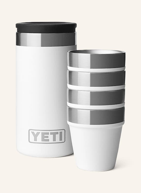 YETI 5-piece Liquor cup set RAMBLER WHITE