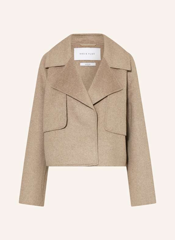 MRS & HUGS Cabanjacke TAUPE