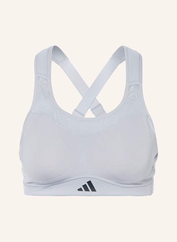 adidas Sport-BH TLRD IMPACT TRAINING HGH SUPPORT BLAUGRAU