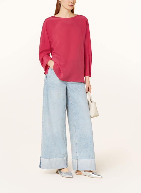 ELENA MIRO Blusenshirt aus Seide PINK