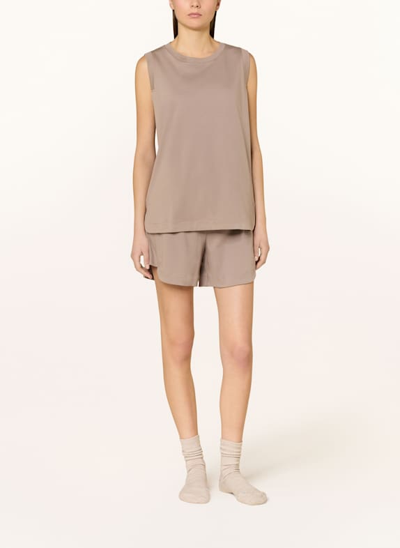 SCHIESSER Loungeshorts MIX+RELAX BEIGE