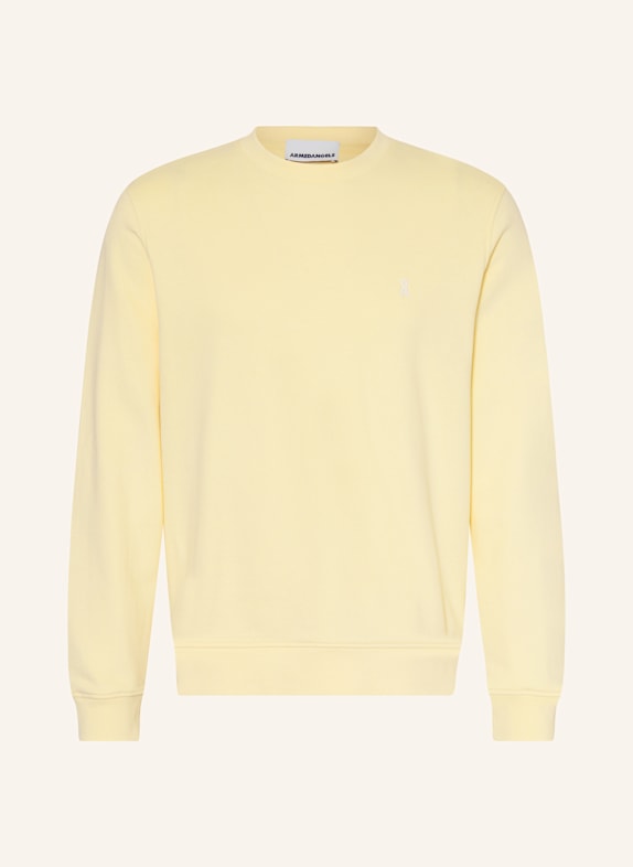 ARMEDANGELS Sweatshirt BAARO YELLOW