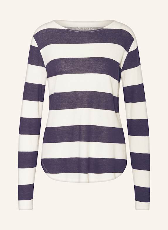 Juvia Pullover MARA ECRU/ DUNKELBLAU