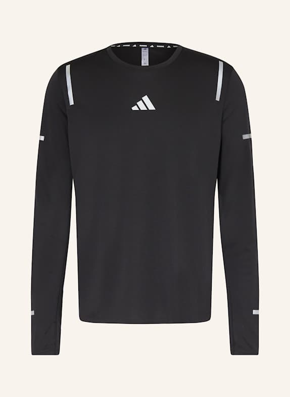 adidas Laufshirt ULTIMATE RUNNING REFLECTIVE SCHWARZ