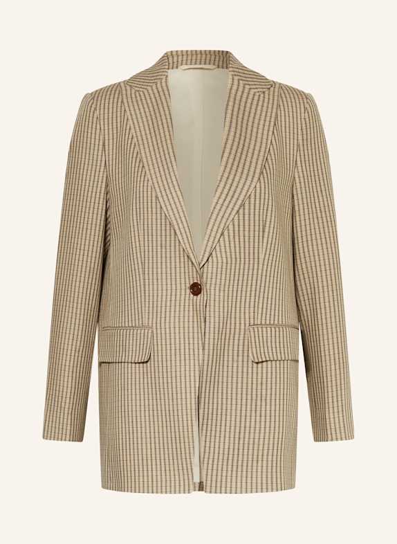 ARMEDANGELS Blazer MIKULAA CHECK BEIGE/ CREME