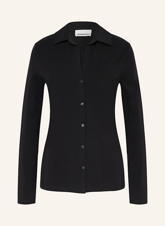 ARMEDANGELS NALAANNIA jersey shirt blouse BLACK