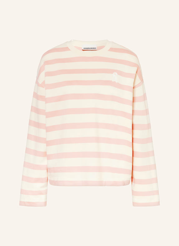 ARMEDANGELS FRANKAA MAARLEN sweatshirt CREAM/ ROSE