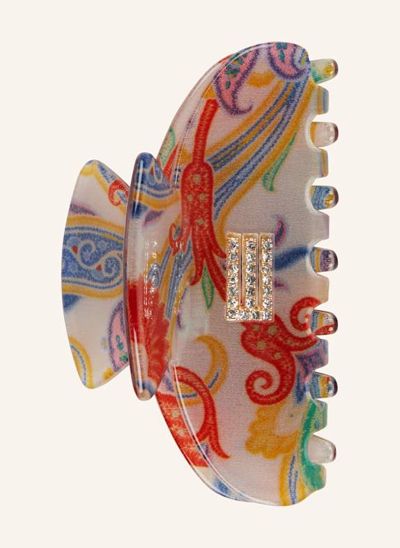 ETRO Spona do vlasů NEONOVĚ ČERVEN&Aacute;/ ŽLUT&Aacute;/ MODR&Aacute;