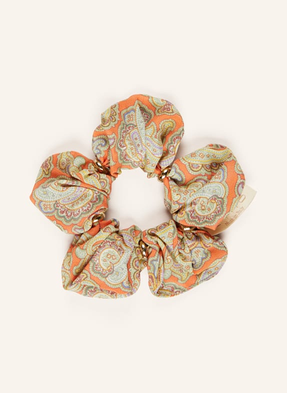 ETRO Haargummi mit Schmucksteinen ORANGE/ GELB/ HELLLILA