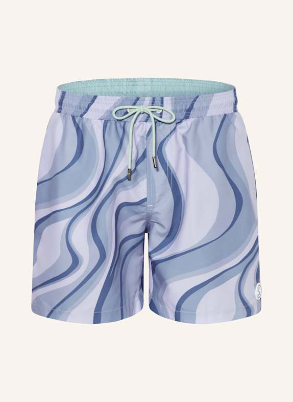 COLOURS & SONS Badeshorts HELLBLAU/ BLAU/ BLAUGRAU