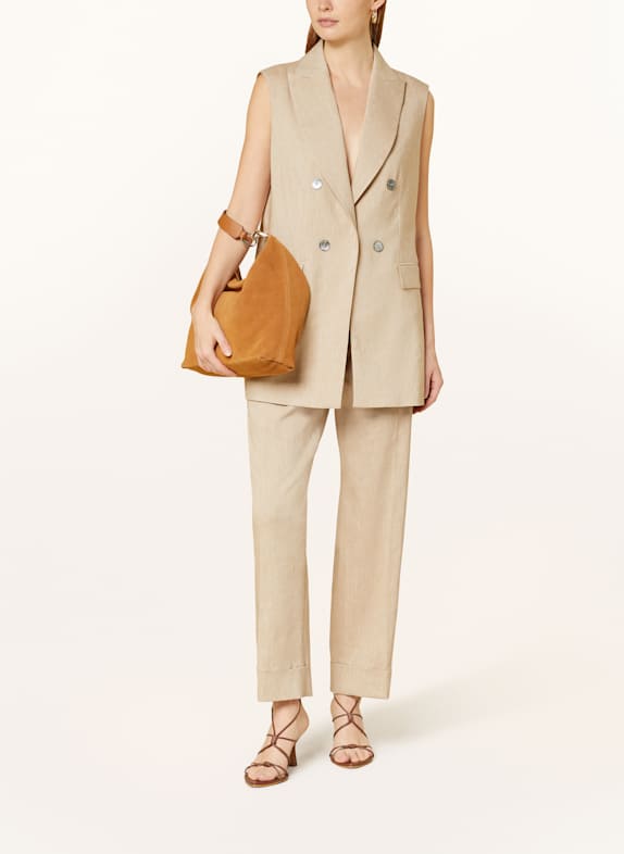 ELENA MIRO Blazerweste BEIGE