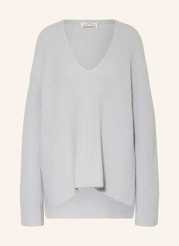 SMINFINITY Cashmere sweater LIGHT GRAY