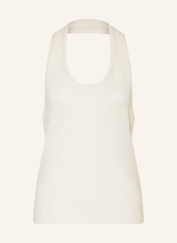 SMINFINITY Knit top in cashmere ECRU