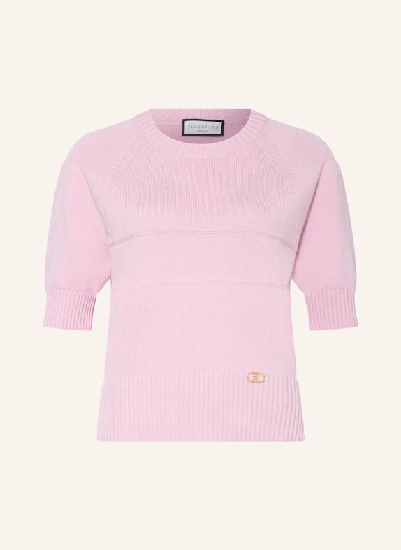 SEM PER LEI Strickshirt mit Cashmere ROSA