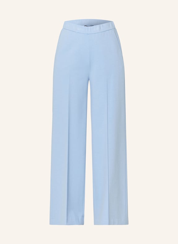 SEM PER LEI Marlenehose aus Jersey HELLBLAU