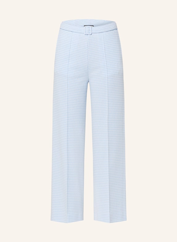 SEM PER LEI 7/8-Hose aus Jersey HELLBLAU/ WEISS
