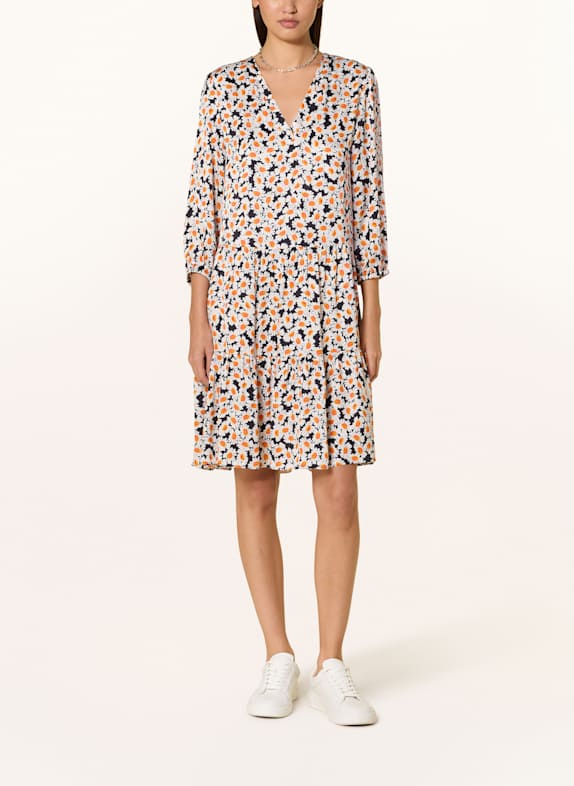 MARC CAIN Kleid mit 3/4-Arm 394 navy