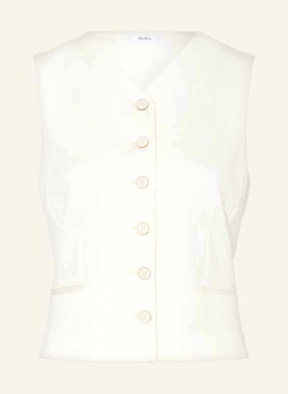 Max Mara Blazerweste MIRELLA ECRU