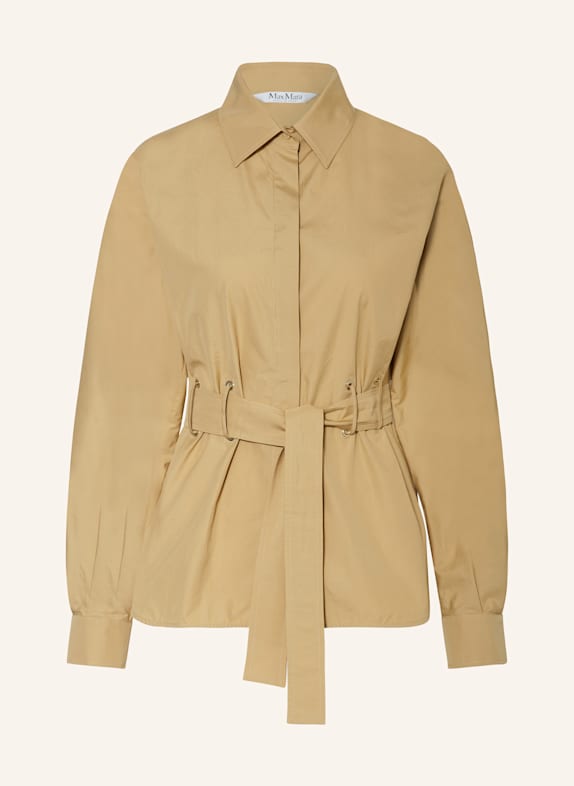 Max Mara Hemdbluse JUGLAS CAMEL