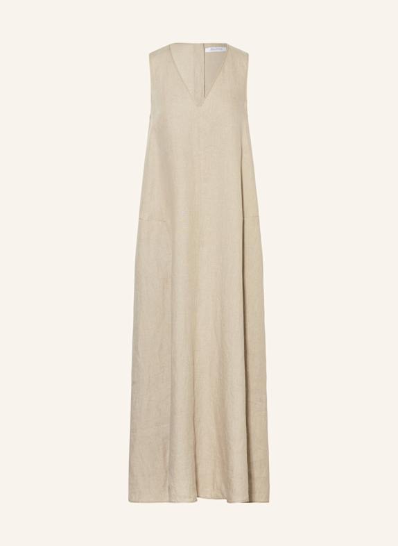 Max Mara Leinenkleid SIMEONE TAUPE
