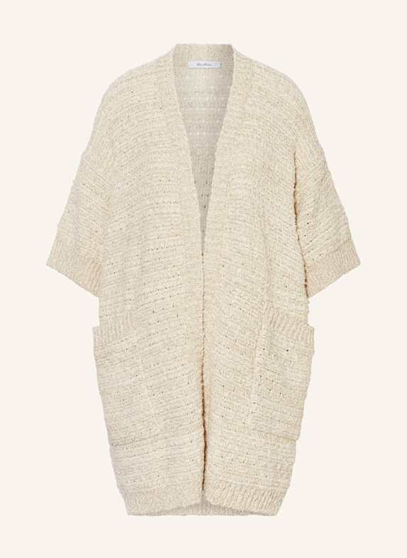 Max Mara Strickhülle ZULMA mit Glitzergarn und 3/4-Arm CREME