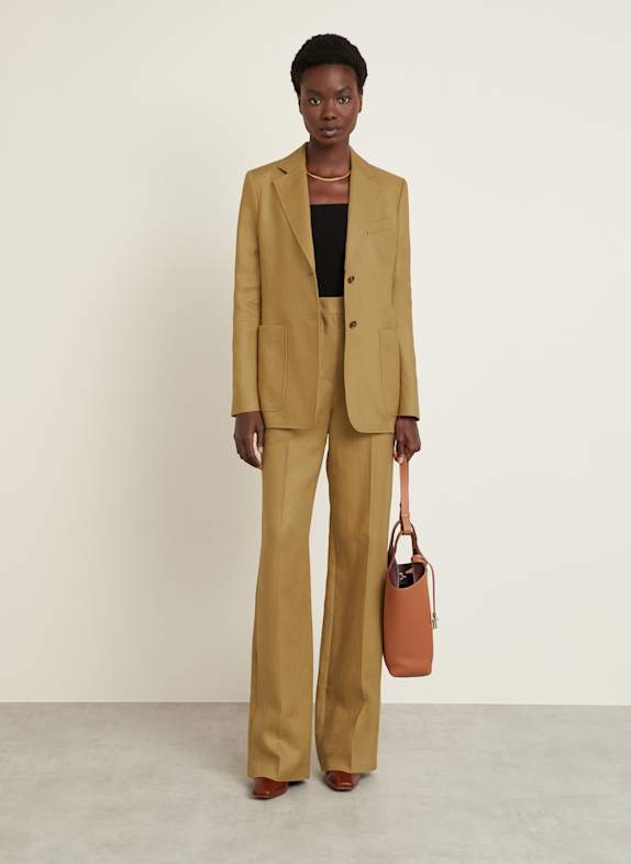 Max Mara Leinenblazer GUGLIA CAMEL