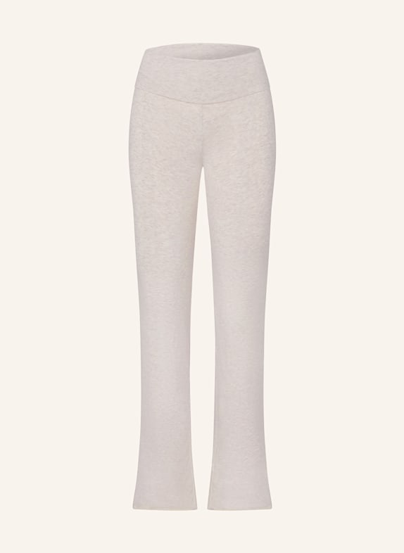 SKIMS Lounge-Hose COTTON JERSEY OATMEAL HEATHER