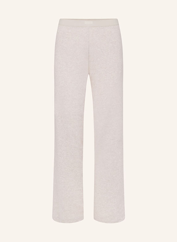 SKIMS Lounge-Hose COTTON RIB OATMEAL HEATHER