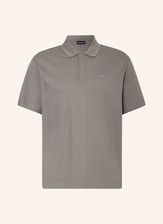 EMPORIO ARMANI Piqué-Poloshirt TAUPE