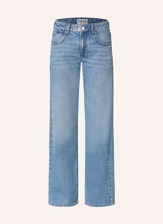 PNTS Straight Jeans THE BAGGY 29 BLEACHED INDIGO