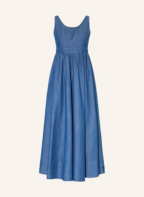 TRUE RELIGION Sukienka jeansowa HANNAH 4646 MID BLUE
