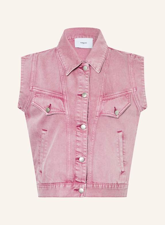 SUNCOO Jeansweste DIDO ROSÉ