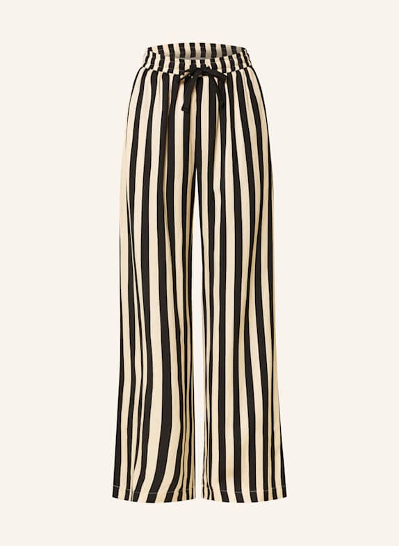 SUNCOO Marlenehose JERRY SCHWARZ/ CREME