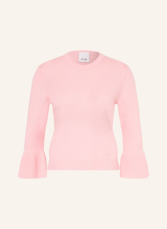 ALLUDE Pullover mit Cashmere ROSA