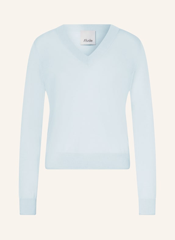ALLUDE Pullover HELLBLAU