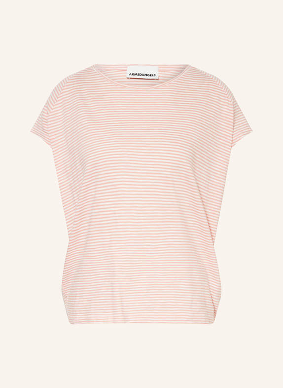 ARMEDANGELS T-shirt OFELIAA WHITE/ SALMON