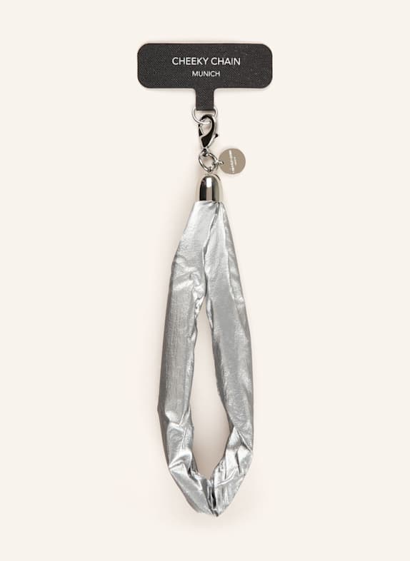 CHEEKY CHAIN MUNICH Smartphone-Kette TONI SILBER