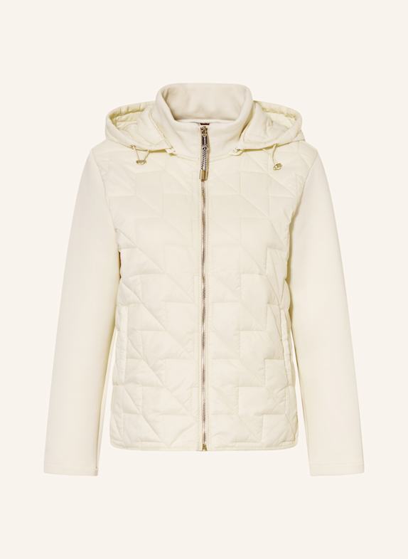 RINO & PELLE Jacke GISELA im Materialmix ECRU