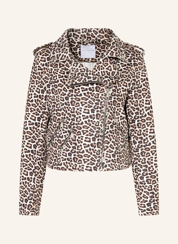 RINO & PELLE Jacke FRELIN HELLBRAUN/ DUNKELBRAUN