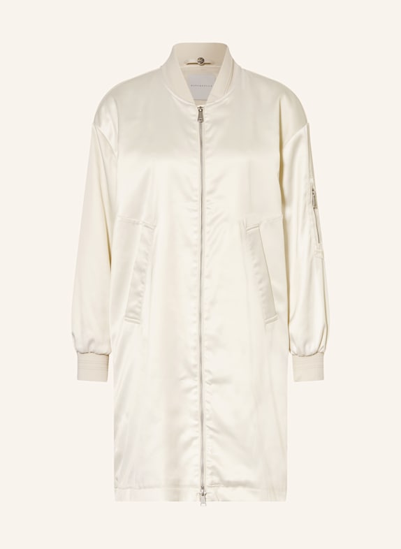 RINO & PELLE Satinjacke BANNERLONG ECRU