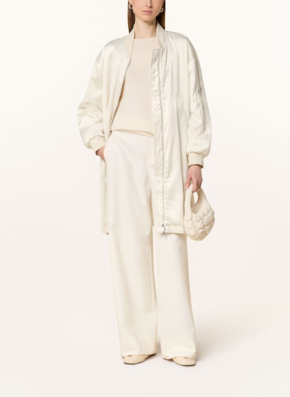 RINO & PELLE Satinjacke BANNERLONG ECRU