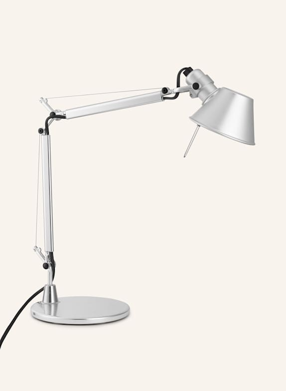 Artemide Tischleuchte TOLOMEO MICRO TABLE SILBER