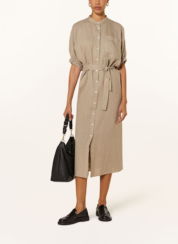 SoSUE Leinenkleid BEIGE