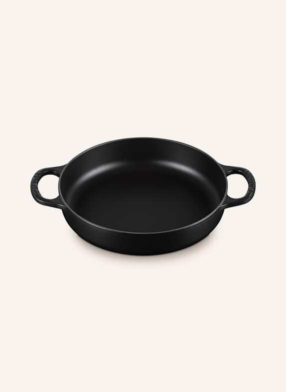 LE CREUSET Servierpfanne SIGNATURE SCHWARZ