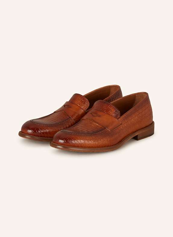 PAUL Penny loafers COGNAC
