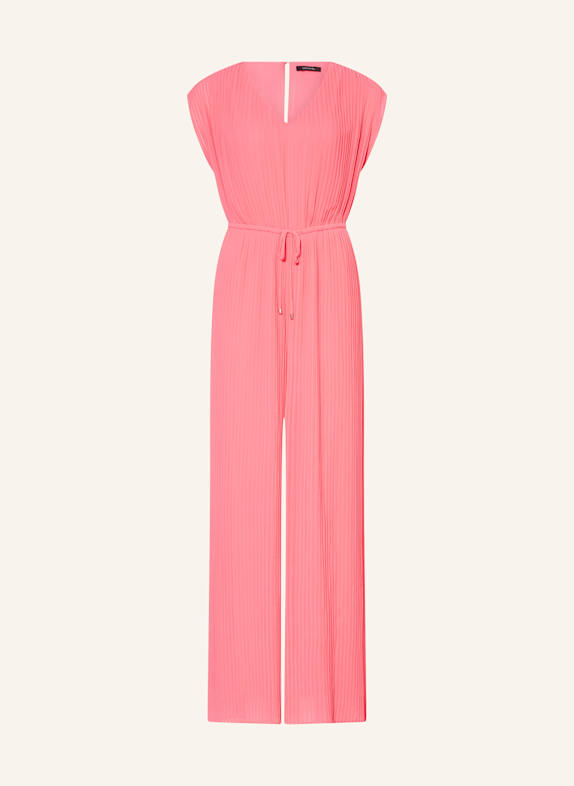 comma Jumpsuit with pleats PINK
