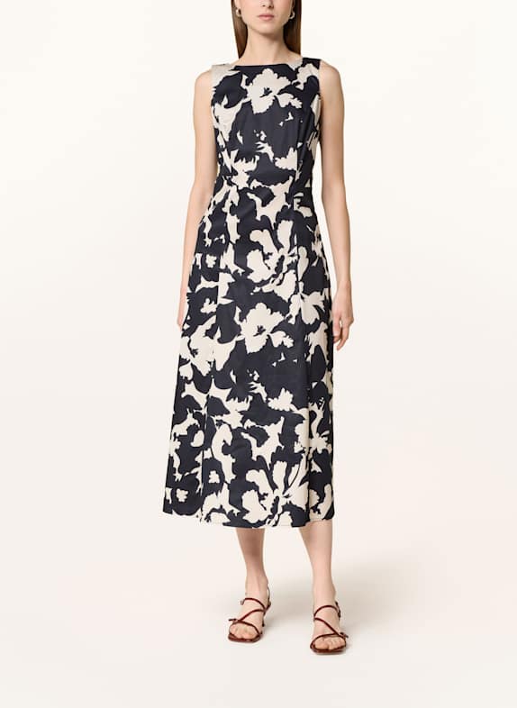 comma Dress DARK BLUE/ WHITE