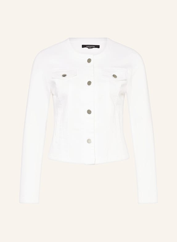comma Denim jacket WHITE